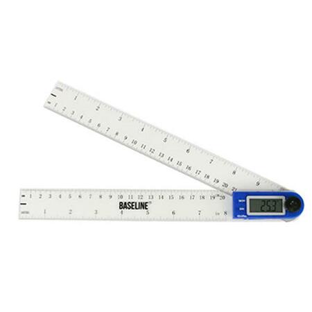 FABRICATION ENTERPRISES 10 in. Baseline Digital Plastic 360 deg Goniometer 12-1049